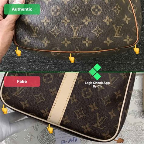 fake louis vuitton hat vs real|authentic louis vuitton bag identification.